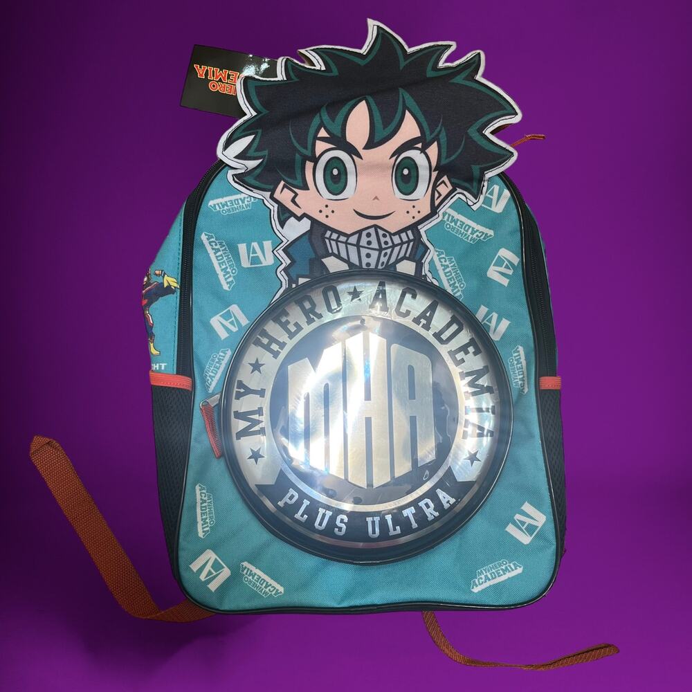 New! My Hero Academia Adjustable Straps Back Pack